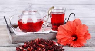 Thé à l'hibiscus - avantages et inconvénients