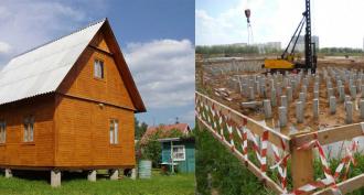 Fondation sur pieux en béton armé pour une maison privée : types et étapes d'installation