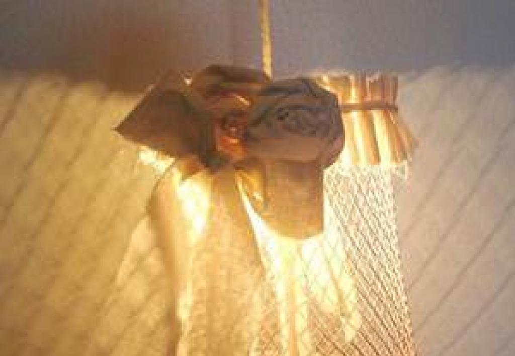 نحوه درست کردن آباژور با دستان خود: ساختن آباژور برای لامپ در خانه آباژور برای یک آباژور رومیزی با دستان خود